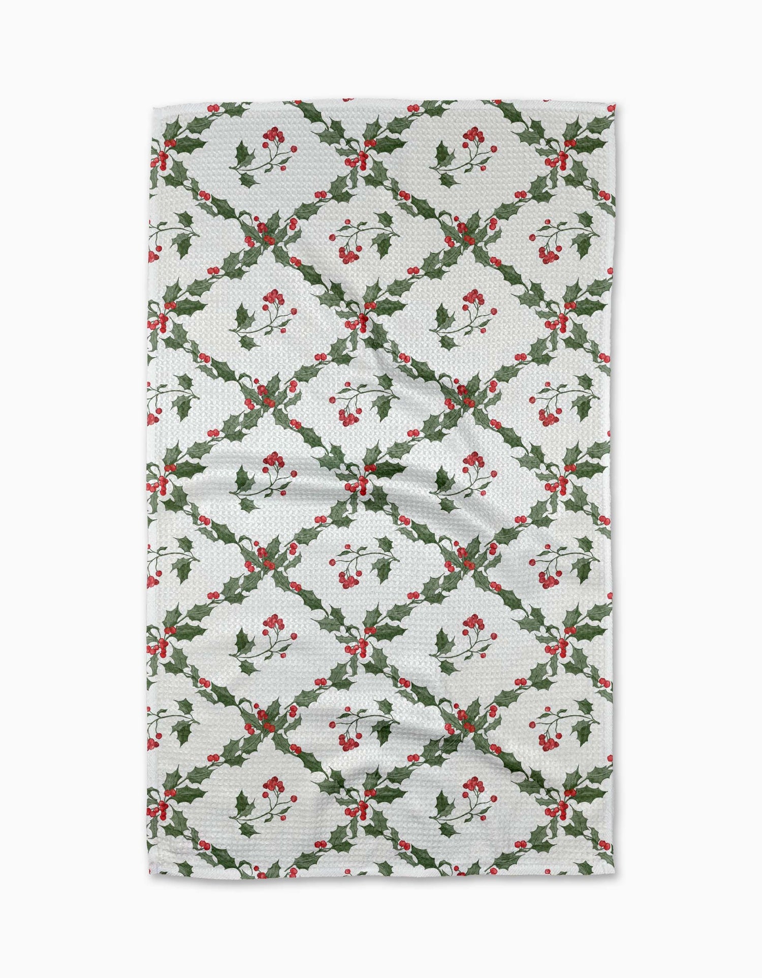 Geometry - Christmas Lattice Tea Towel