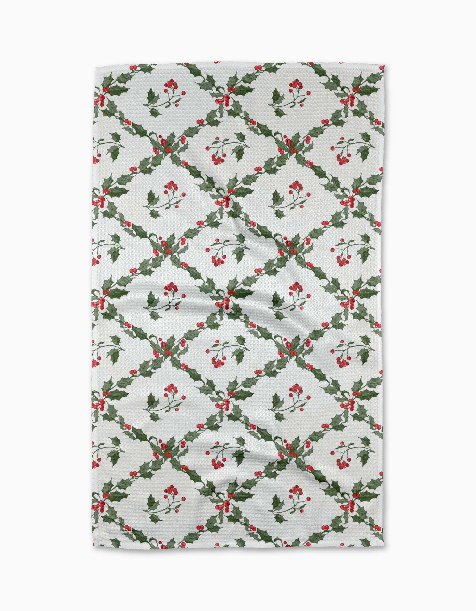 Geometry - Christmas Lattice Tea Towel
