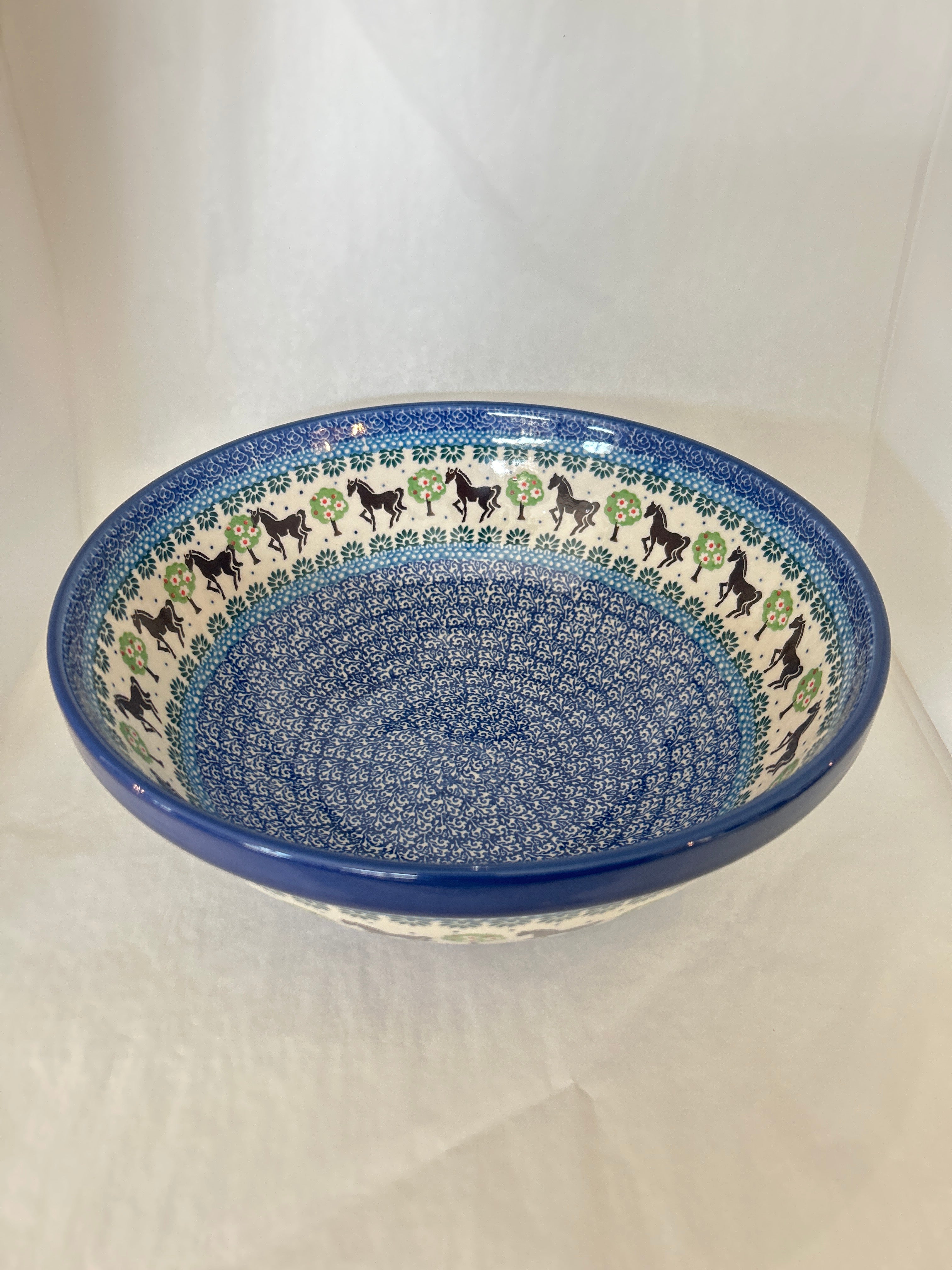 Polish Pottery Round Nesting Bowls