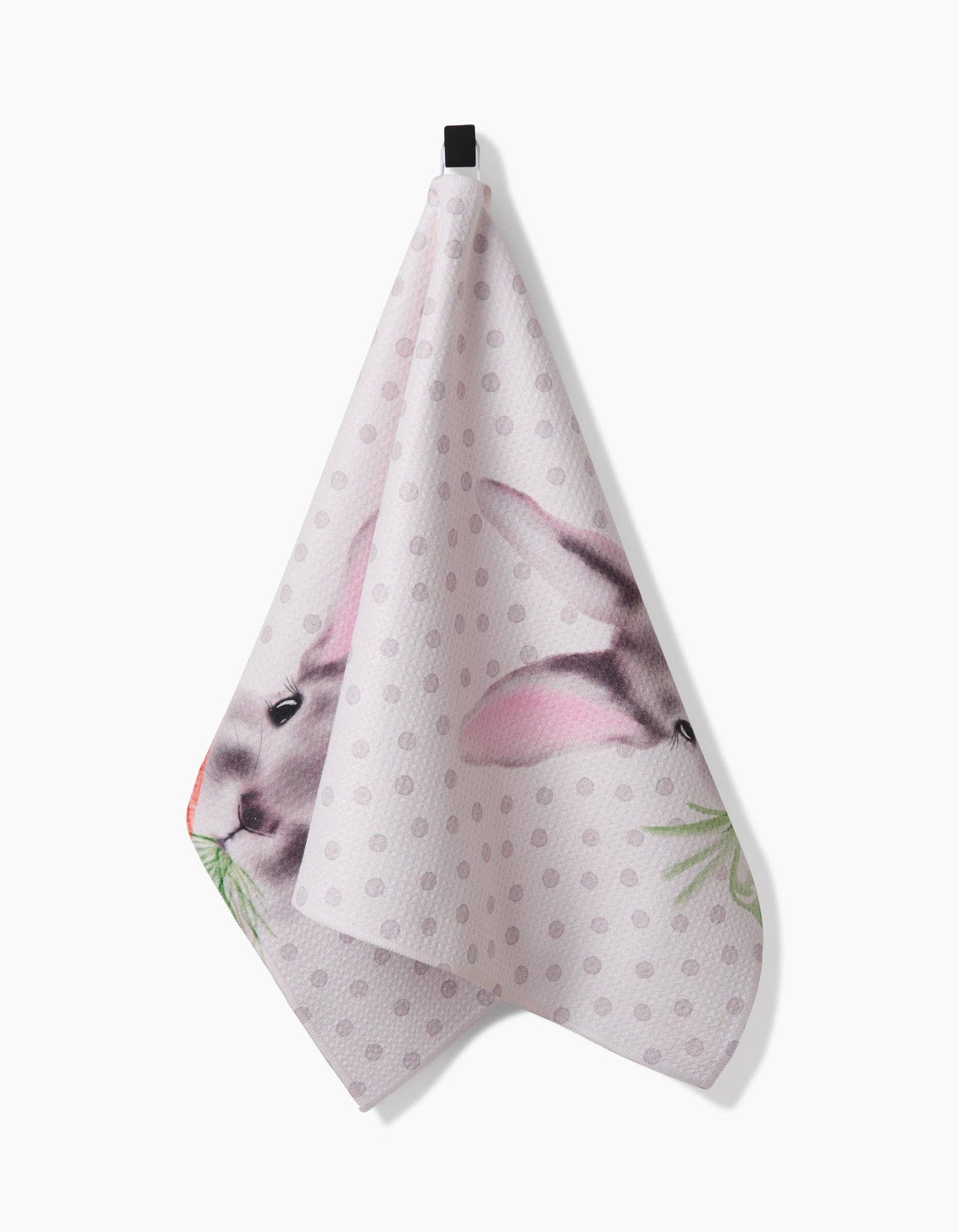 Polka Dot Bunny Tea Towel