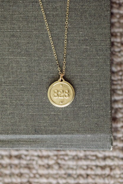 Original Petite Pendant - Romans 8:28