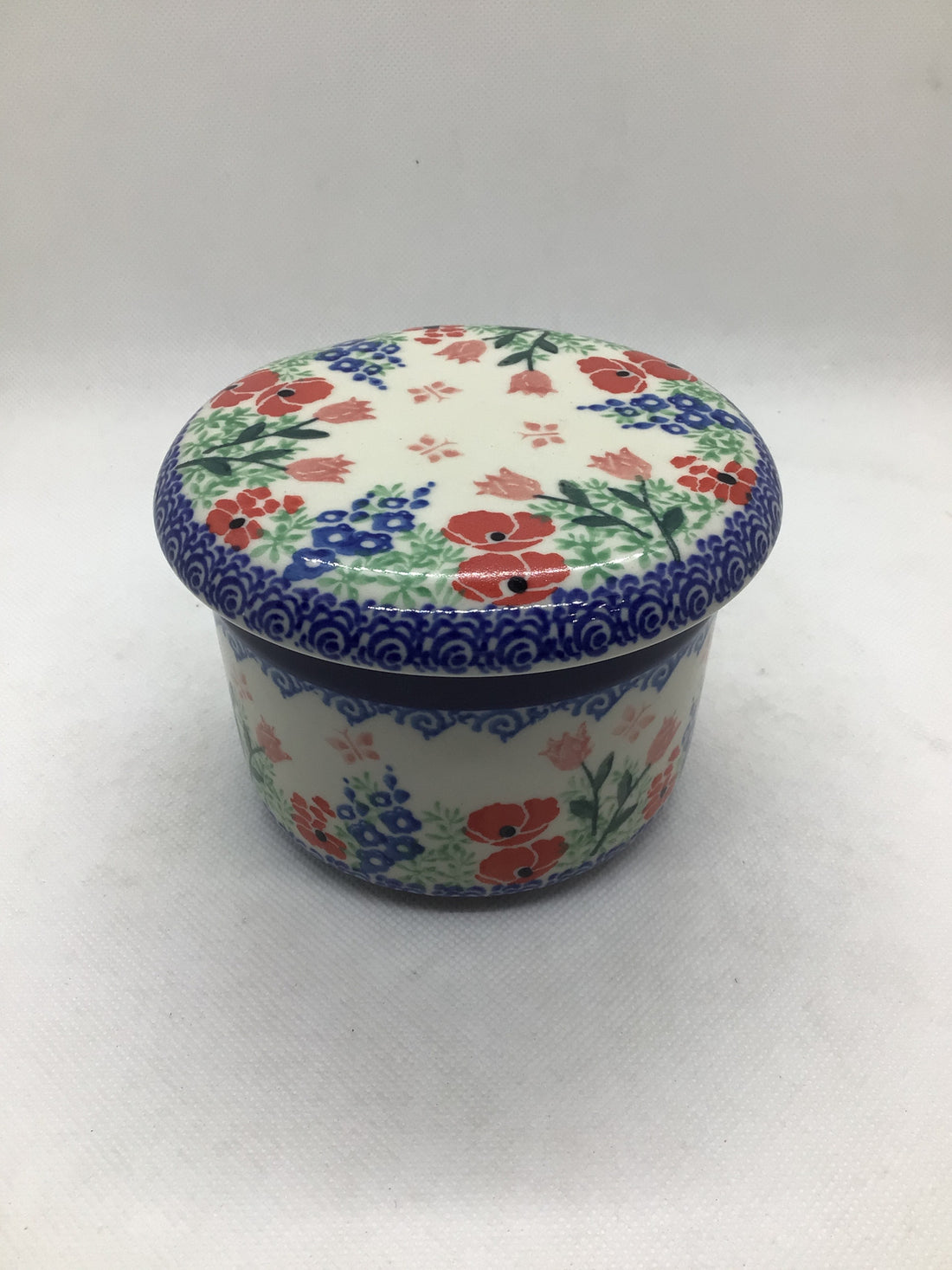 Whimsical Garden Butter Bell