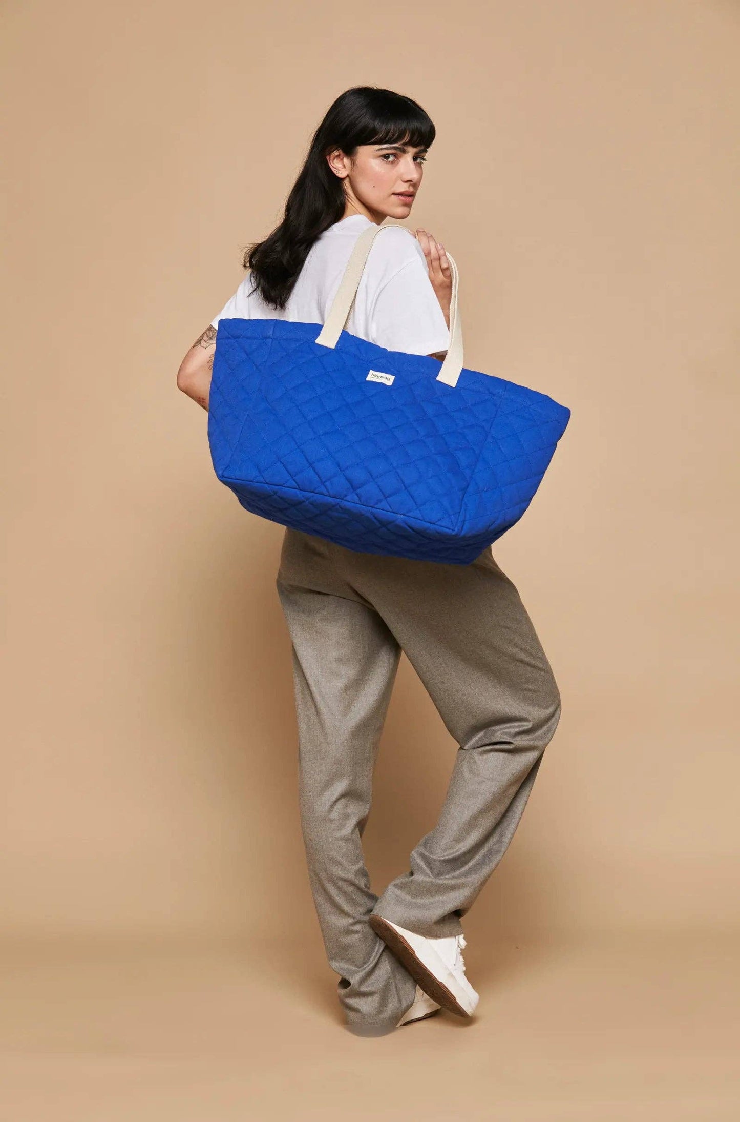 Claude Quilted Tote Bag