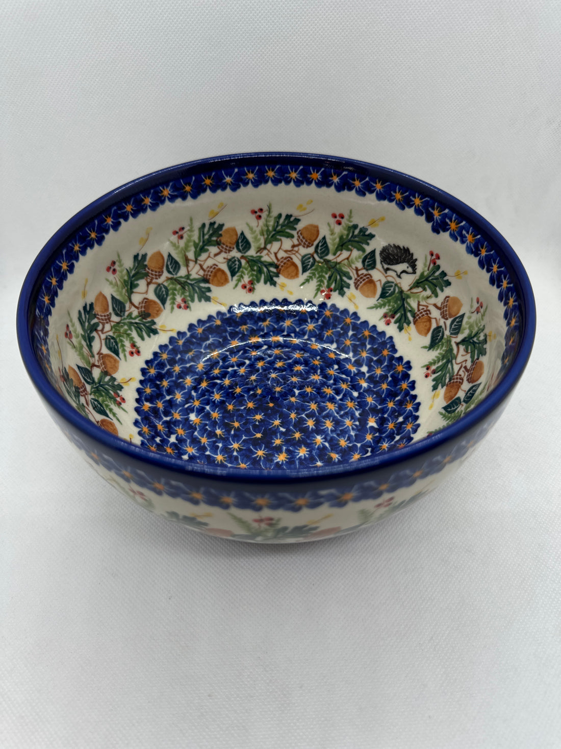 KALICH Bowl w/ Hedgehog &amp; Squirrel