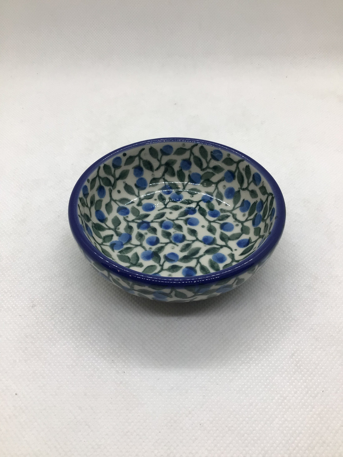 Blueberry Blossom Tiny Round Bowl 3.5&quot;