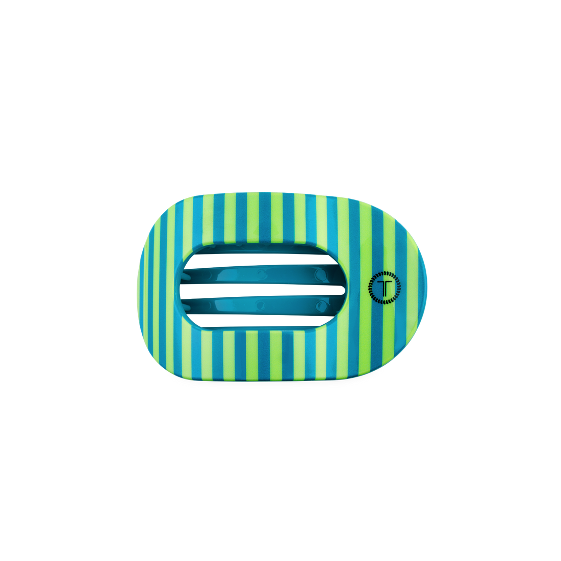 TELETIES - Cabana Cutie | Small | Flat Round Hair Clip