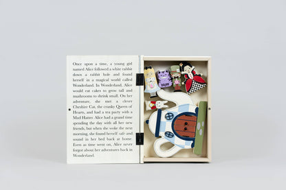 Adams &amp; Co. Woodland Storybook Gift Set Alice Wonderland