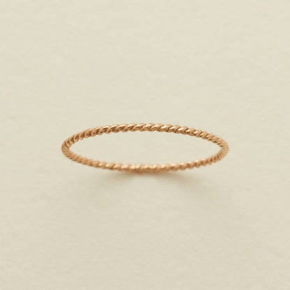 Braided Stacking Ring