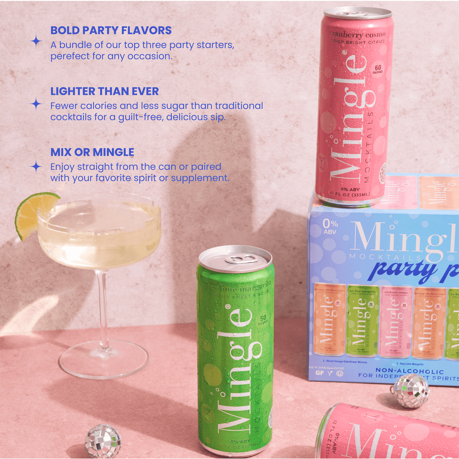 Mingle Mocktails - Mingle Non-Alcoholic Mocktails SINGLE CAN