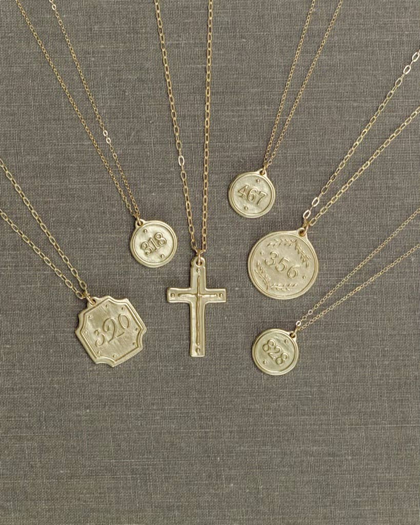 Original Petite Pendant - Romans 8:28