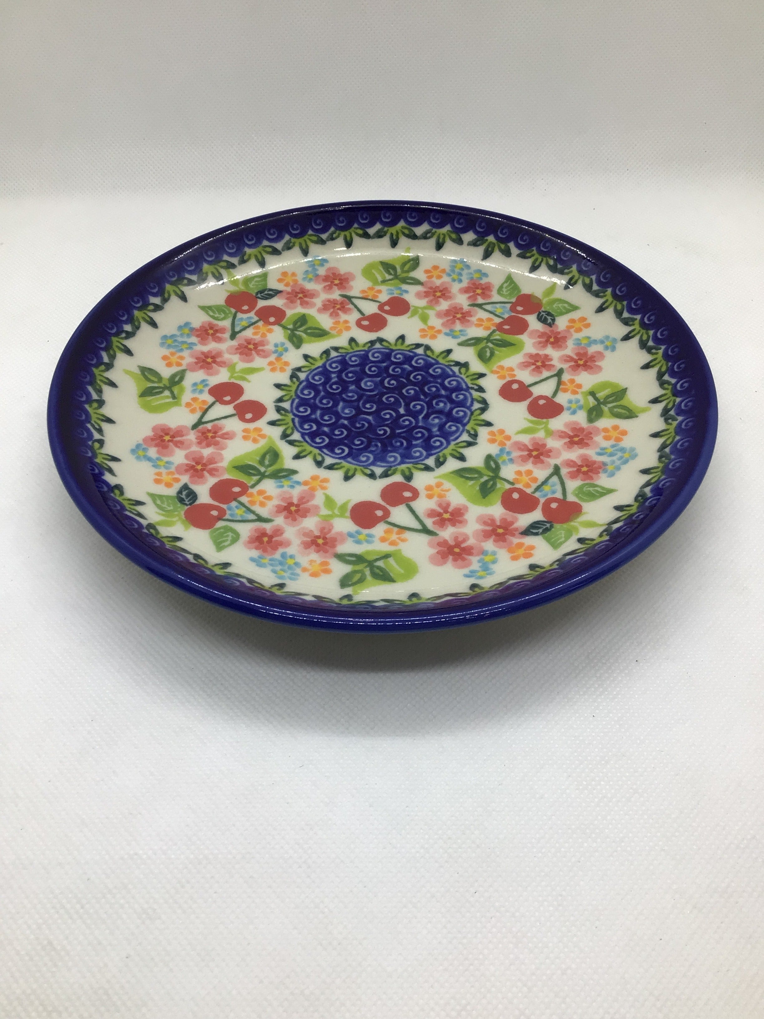 KALICH Cherry Berry Salad Plate