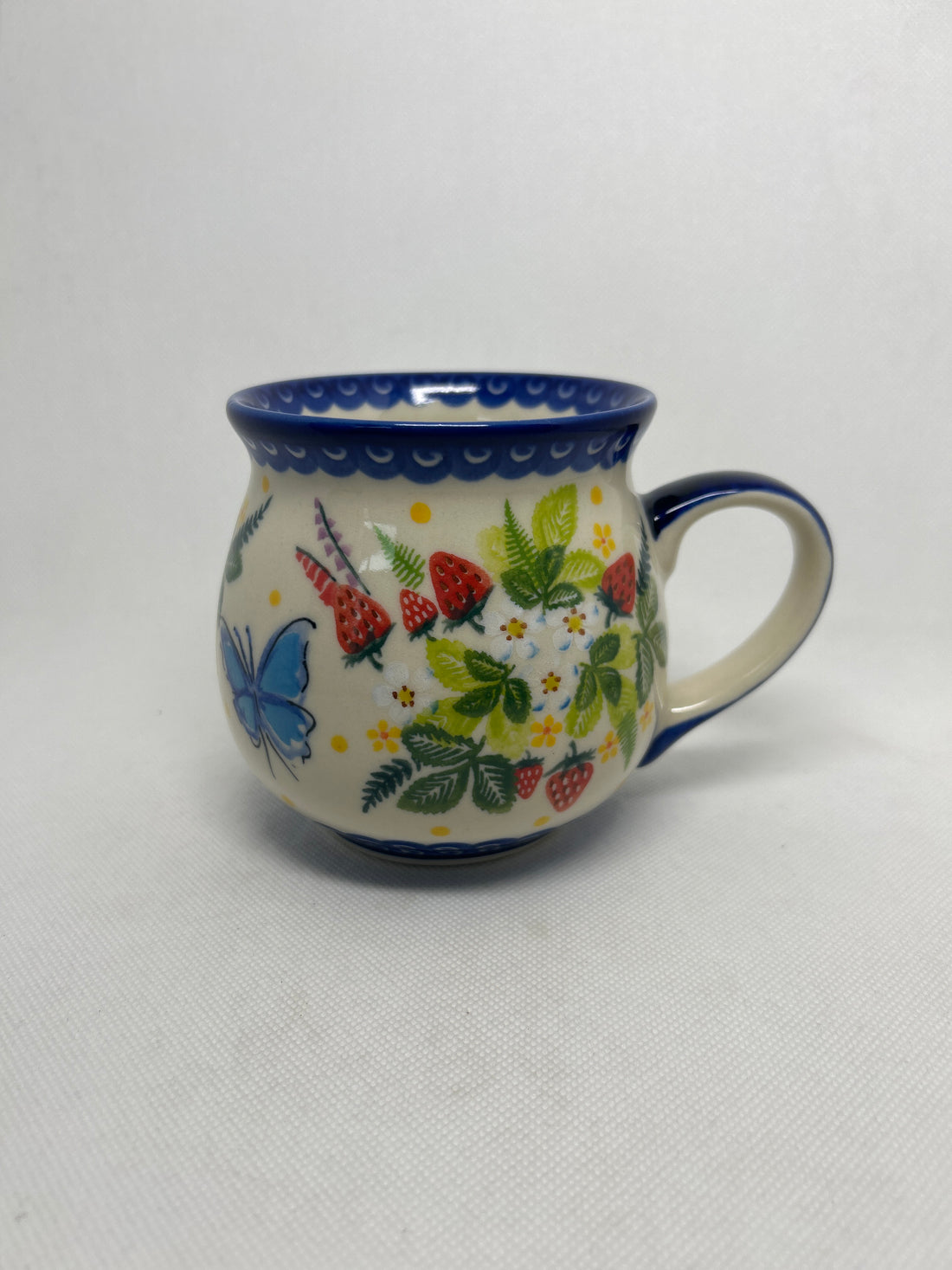 KALICH Strawberry Delight Bubble Mug 16 oz.