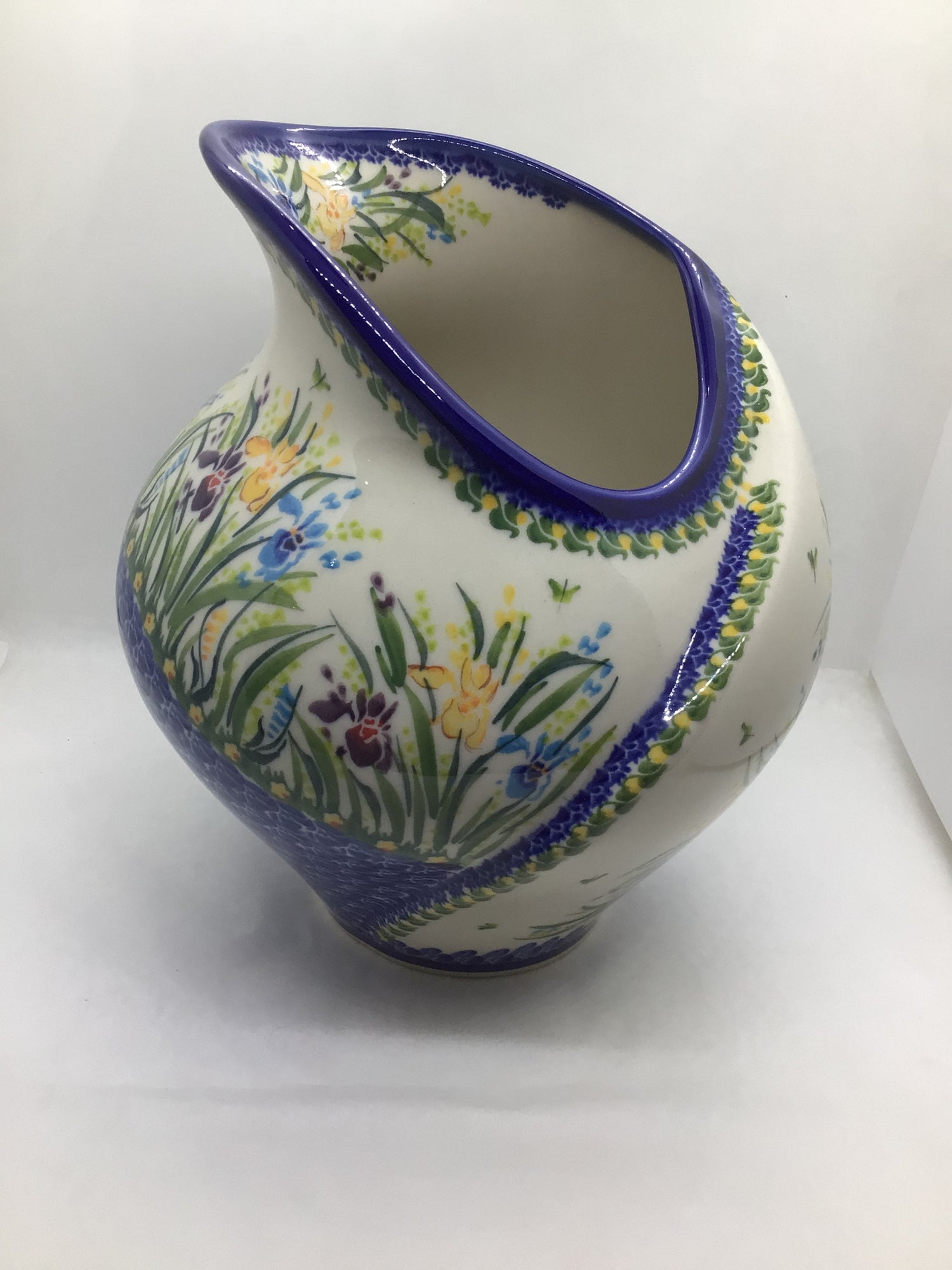 KALICH Electric Iris Tulip Vase