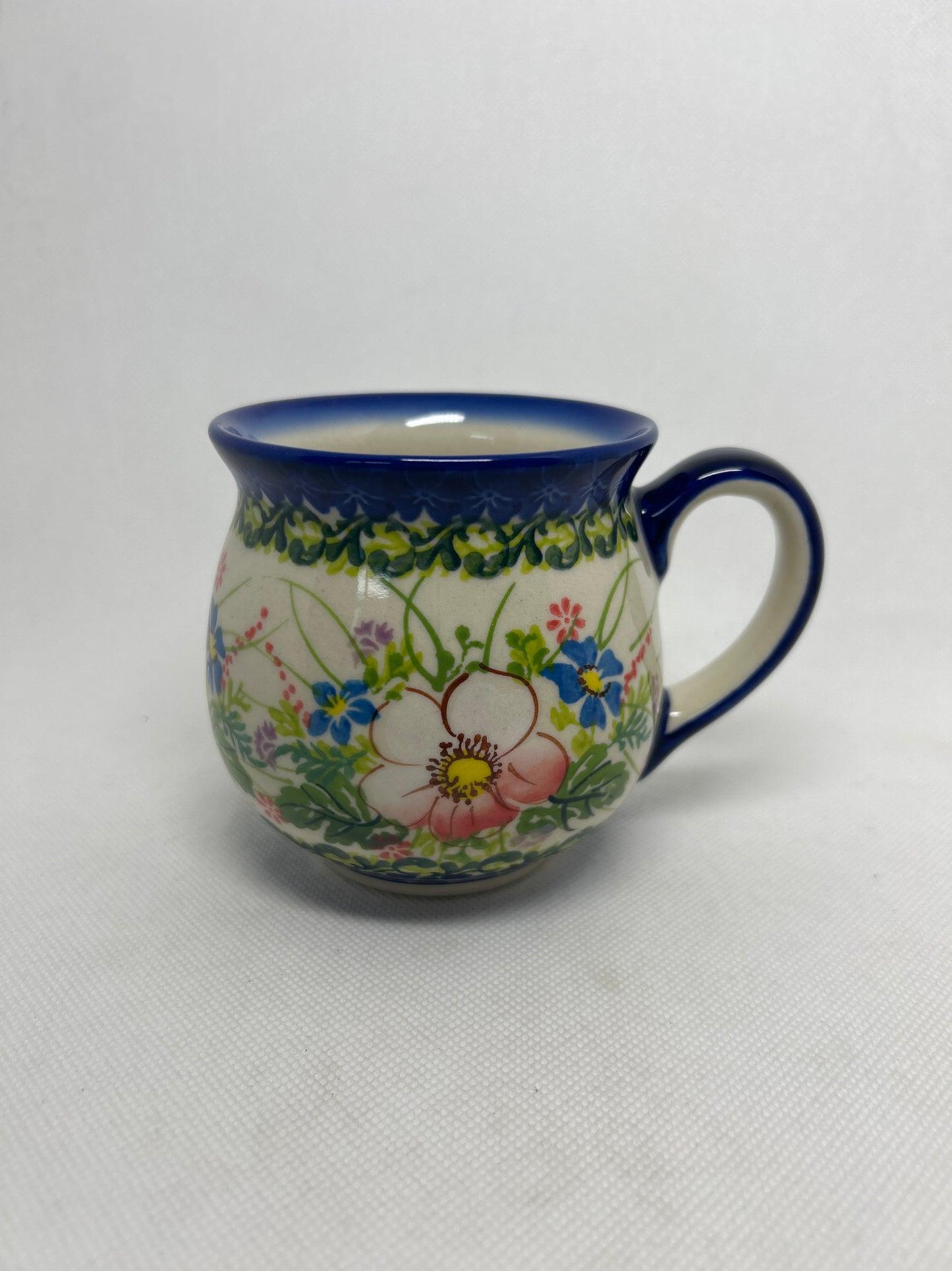 KALICH Pink Dogwood Bubble Mug 8 oz