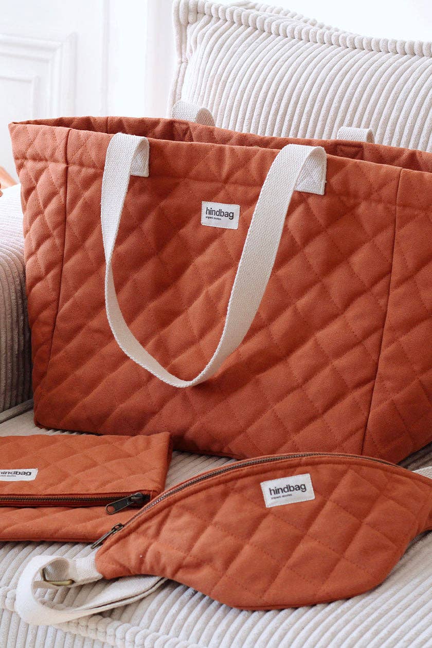 Claude Quilted Tote Bag