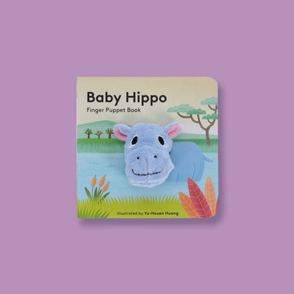 Chronicle Books - Baby Hippo: Finger Puppet Book