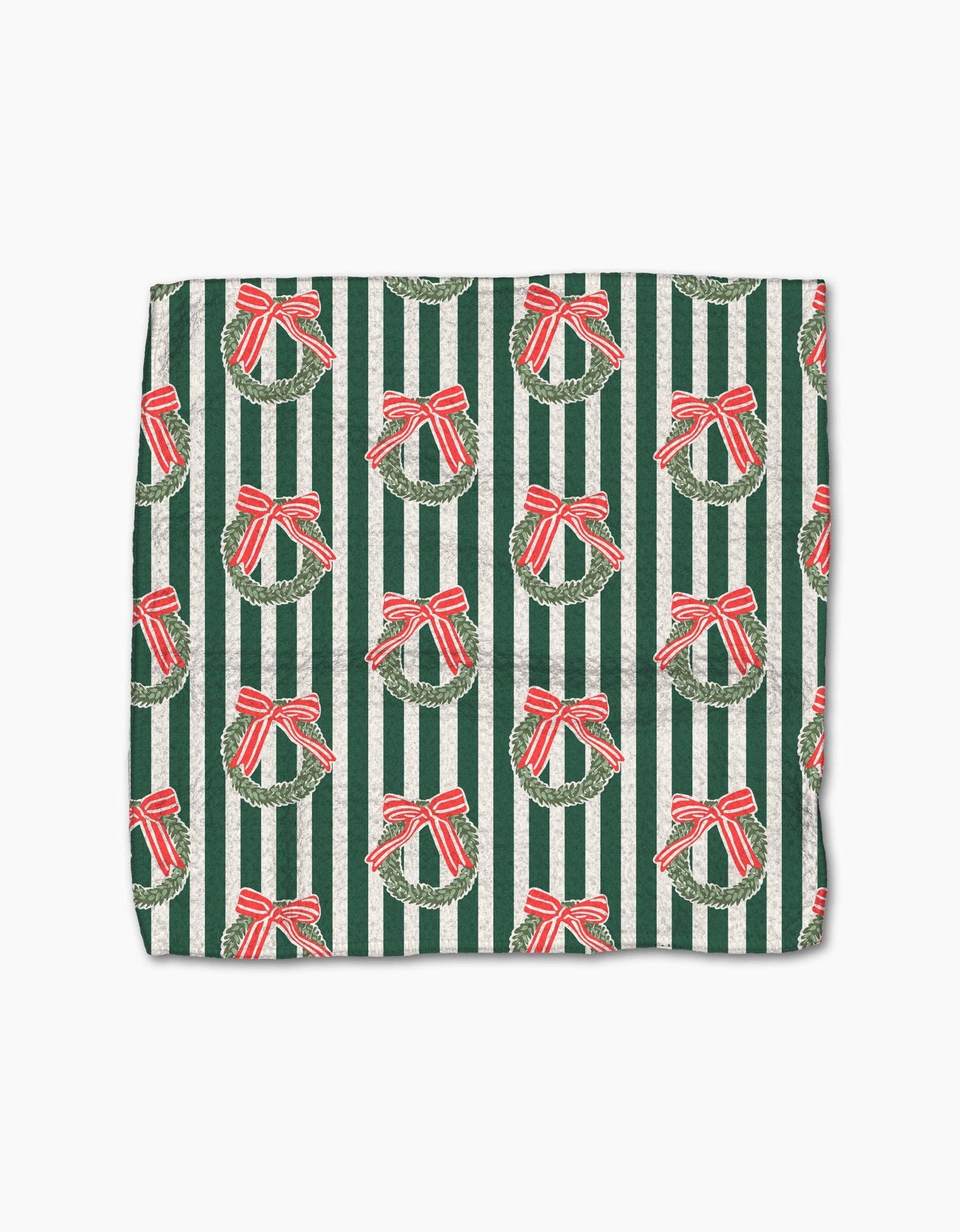 Geometry - Green Wreaths Dishcloth Set