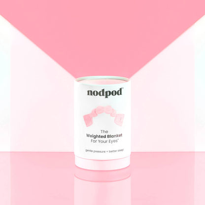 nodpod - Blush Weighted Sleep Mask - Eye Mask