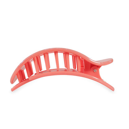 TELETIES - Flat Round Hair Clip | Large | Dreamsicle