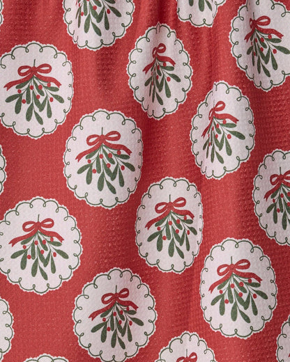 Geometry - Merry Mistletoe Tea Towel - Holiday 2026
