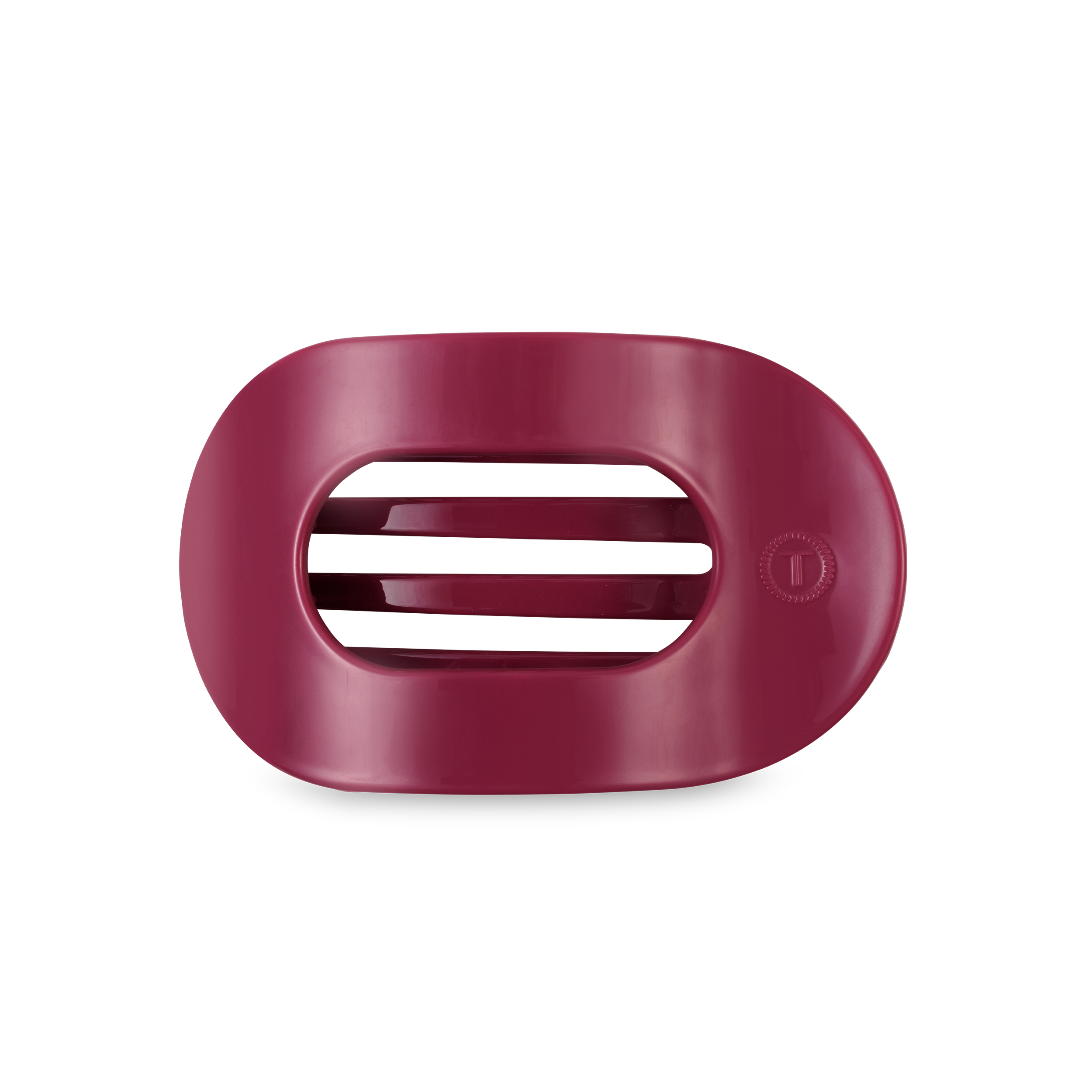TELETIES - Flat Round Hair Clip | Medium | Wild Side