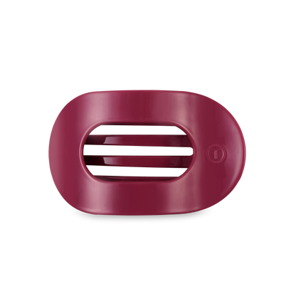 TELETIES - Flat Round Hair Clip | Medium | Wild Side