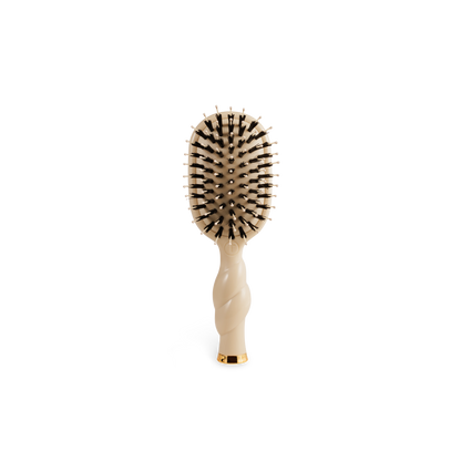 TELETIES - Mini Boar Brush | Tan