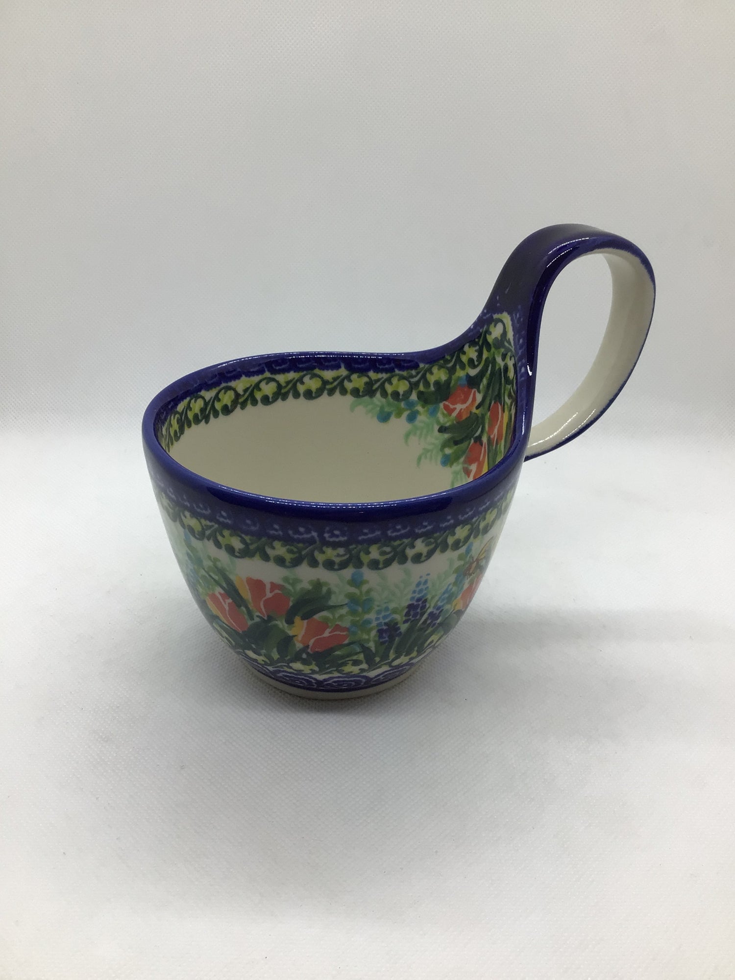 KALICH Tropical Tulip with Bee Soup w/Handle