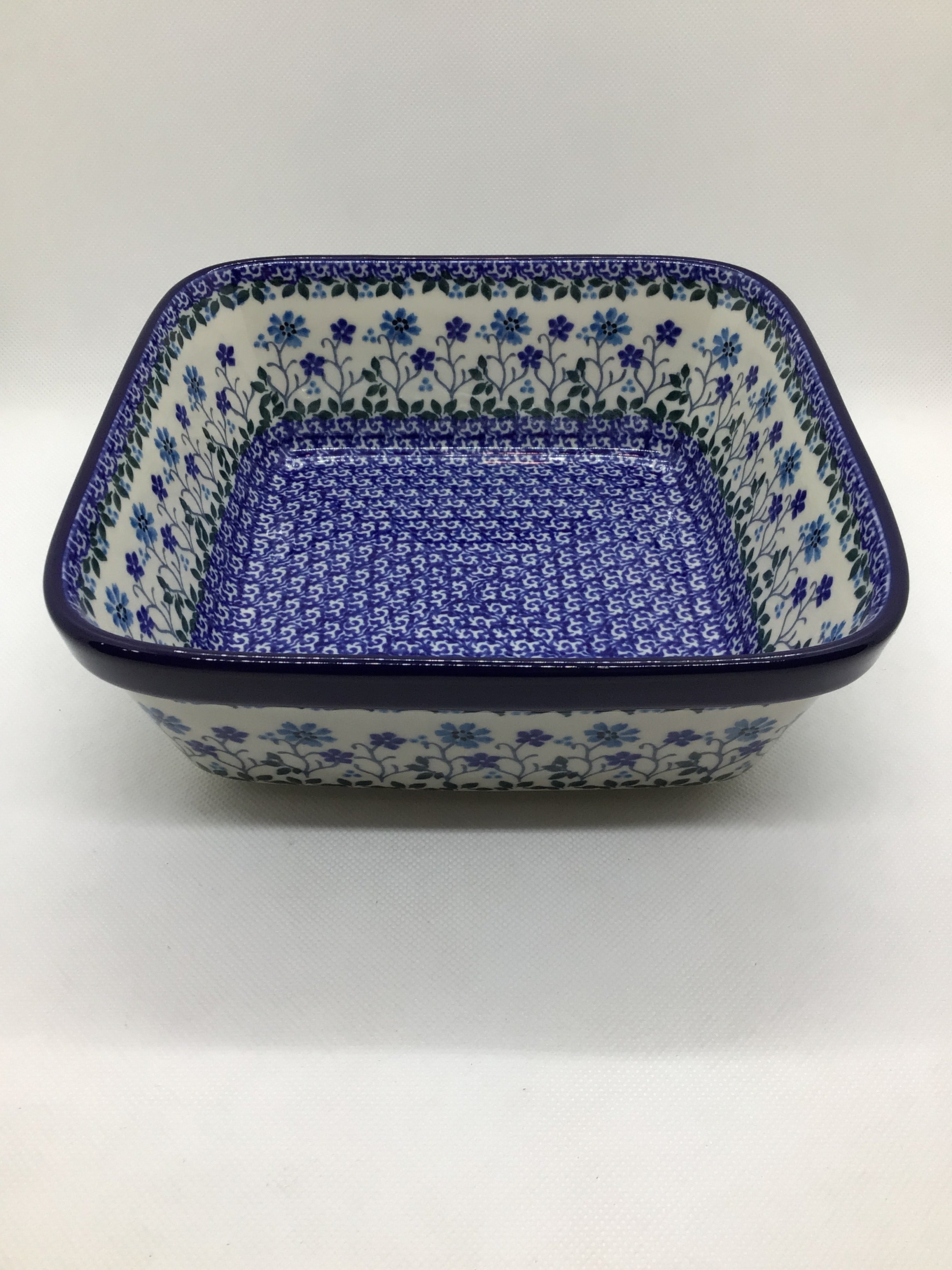 Georgia Blue Square Baker 8&quot;