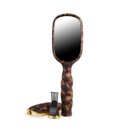 TELETIES - Detangler Hair Brush for Medium Hair - Tortoise