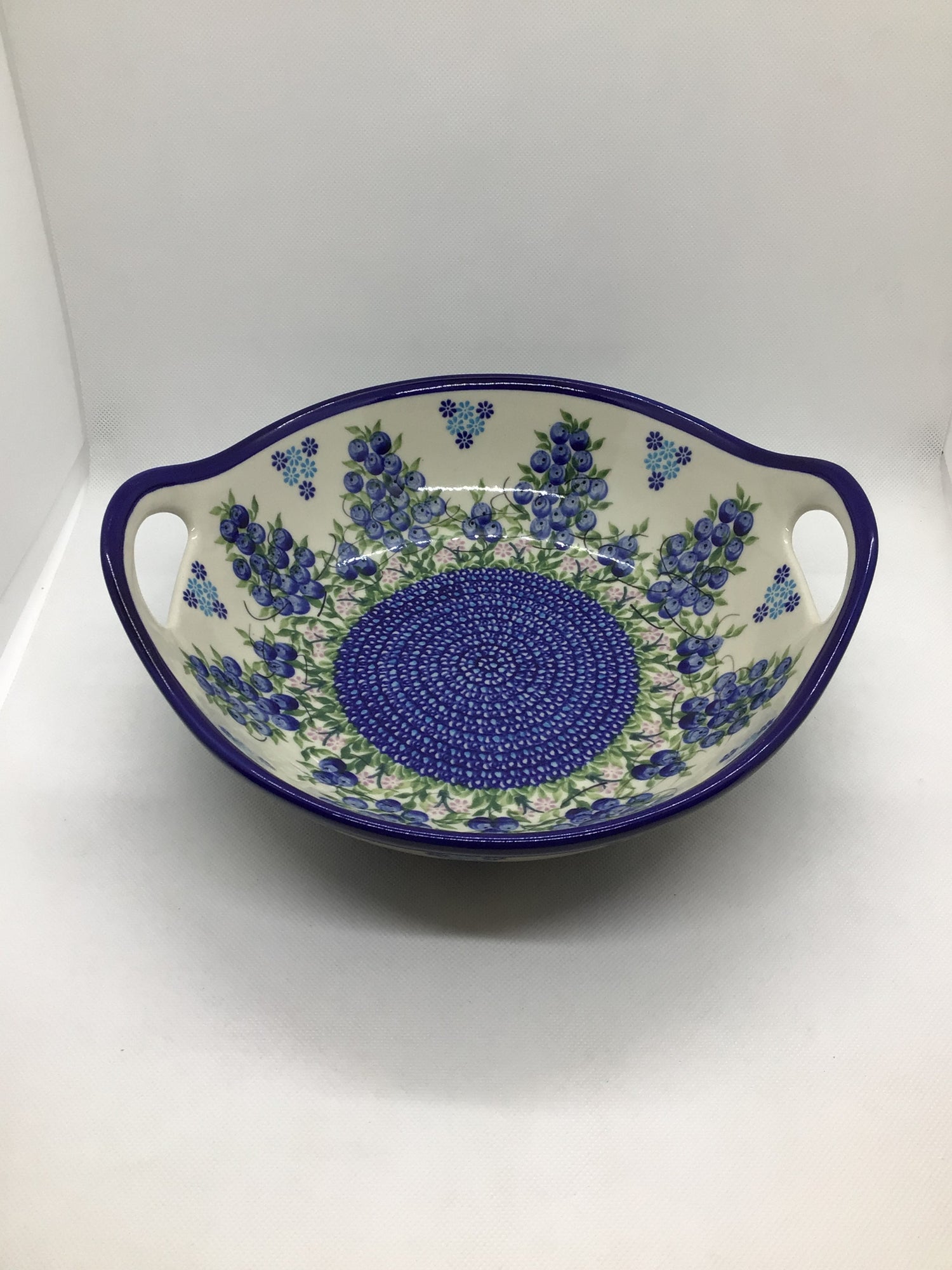 KALICH Blueberry Bundle Small Bowl w/Handles
