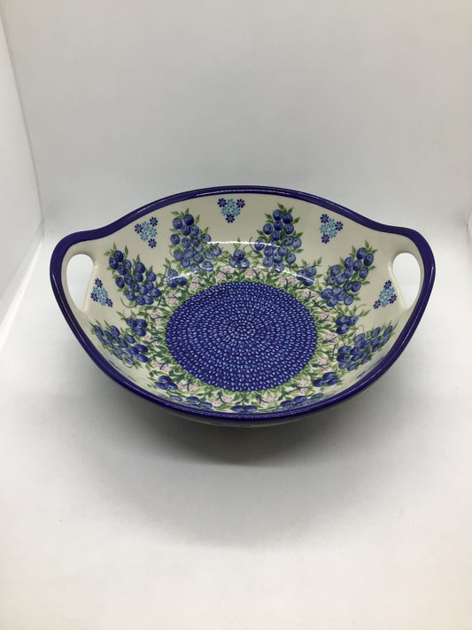 KALICH Blueberry Bundle Small Bowl w/Handles