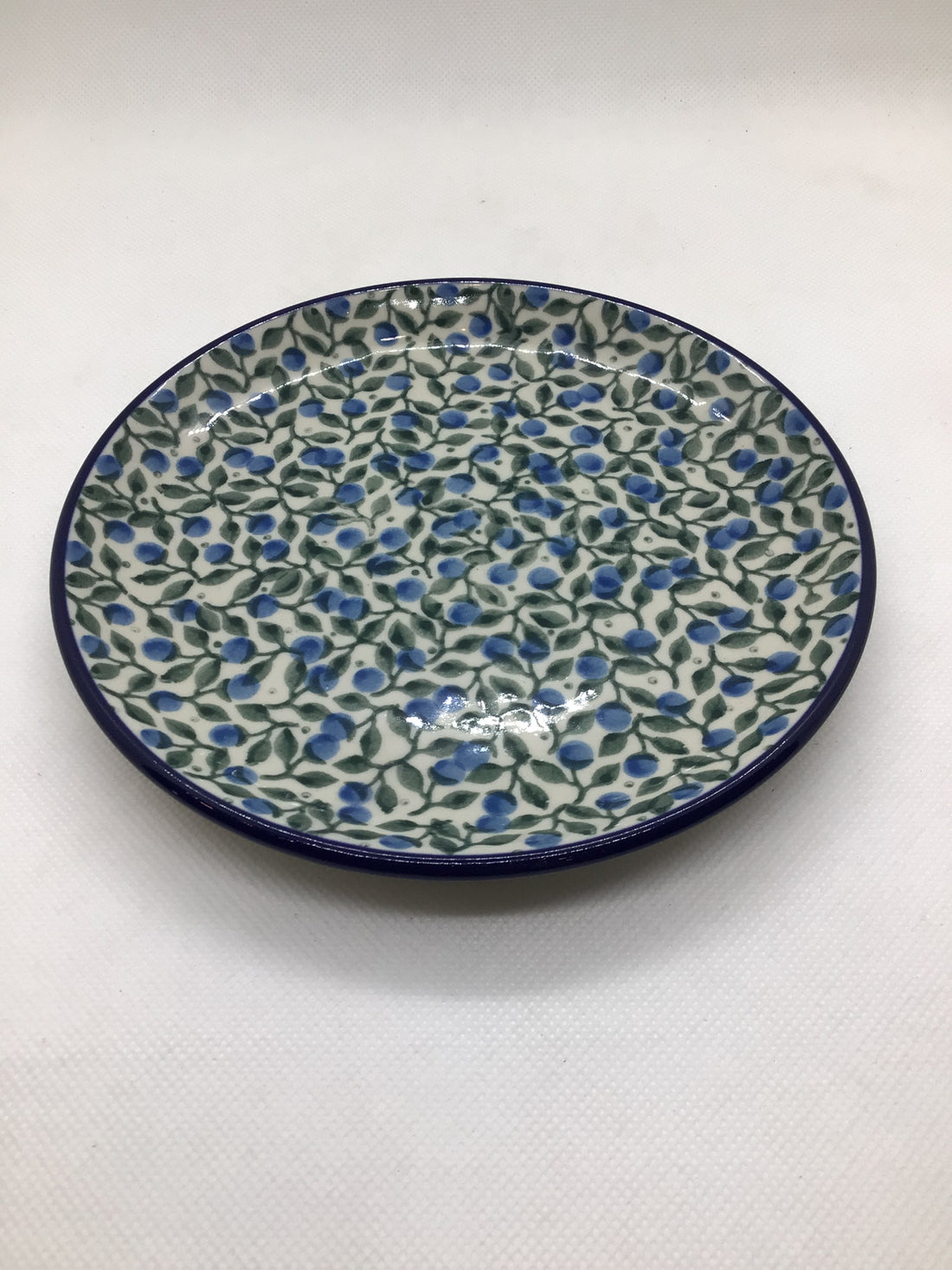 Blueberry Blossom Bread Plate 6.25&quot;