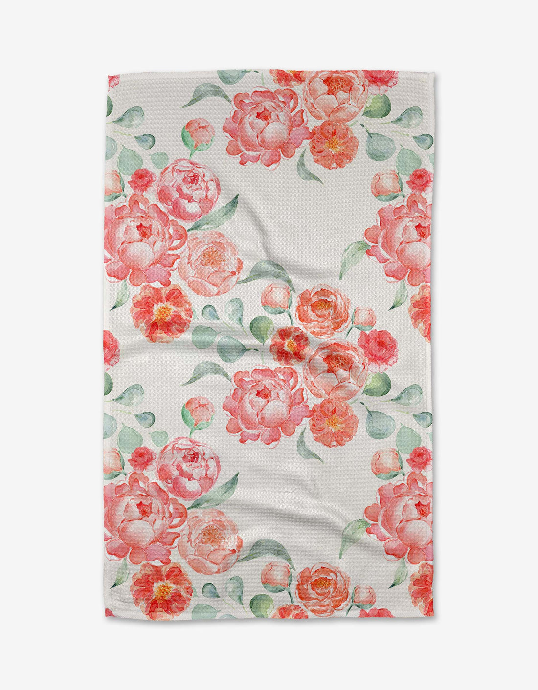 Geometry - Blush Florals Tea Towel