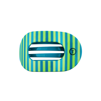 TELETIES - Cabana Cutie | Medium | Flat Round Hair Clip