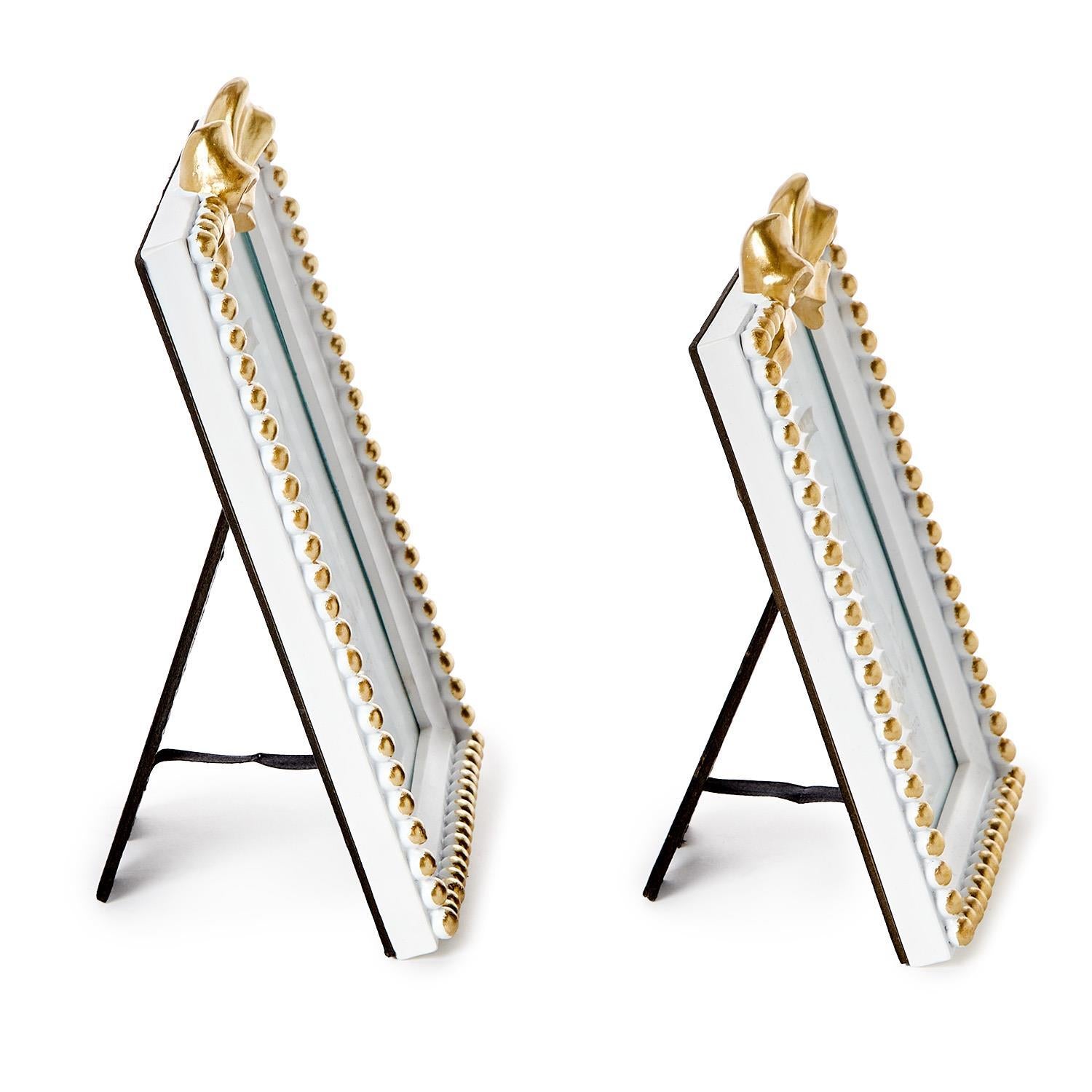 White Bow Frame