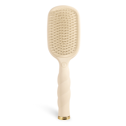 TELETIES - Detangler Hair Brush for Thick Hair - Tan