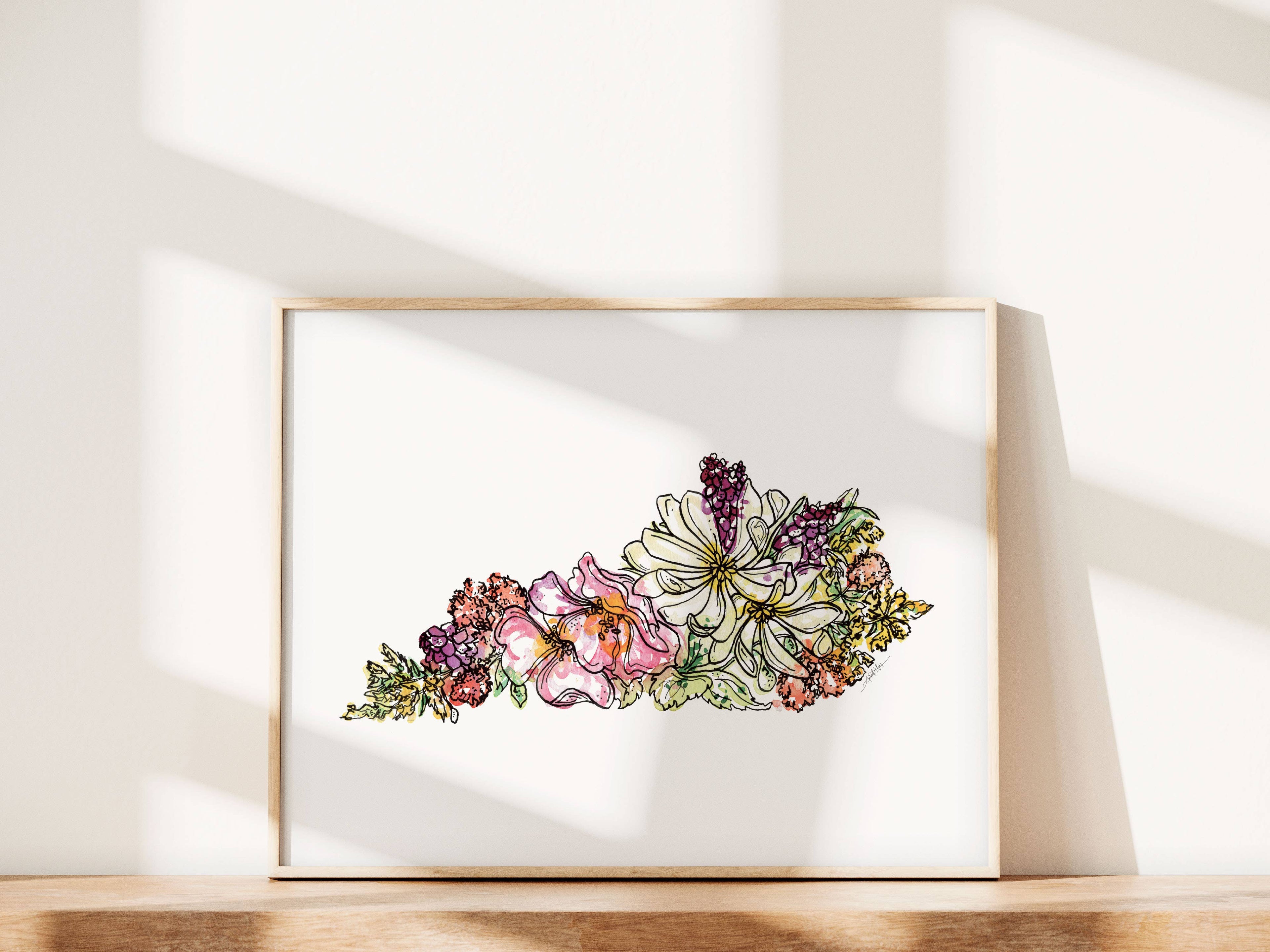 Amanda Klein Co. - Kentucky Wall Art Print
