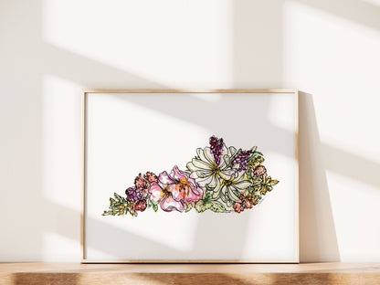 Amanda Klein Co. - Kentucky Wall Art Print