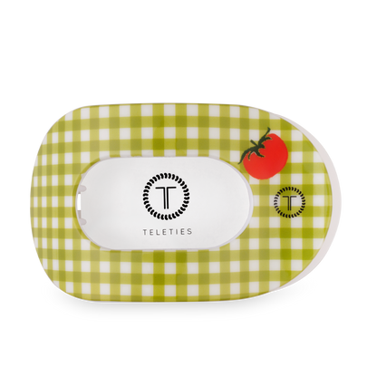 TELETIES - Flat Round Hair Clip | Large | Locally Grown