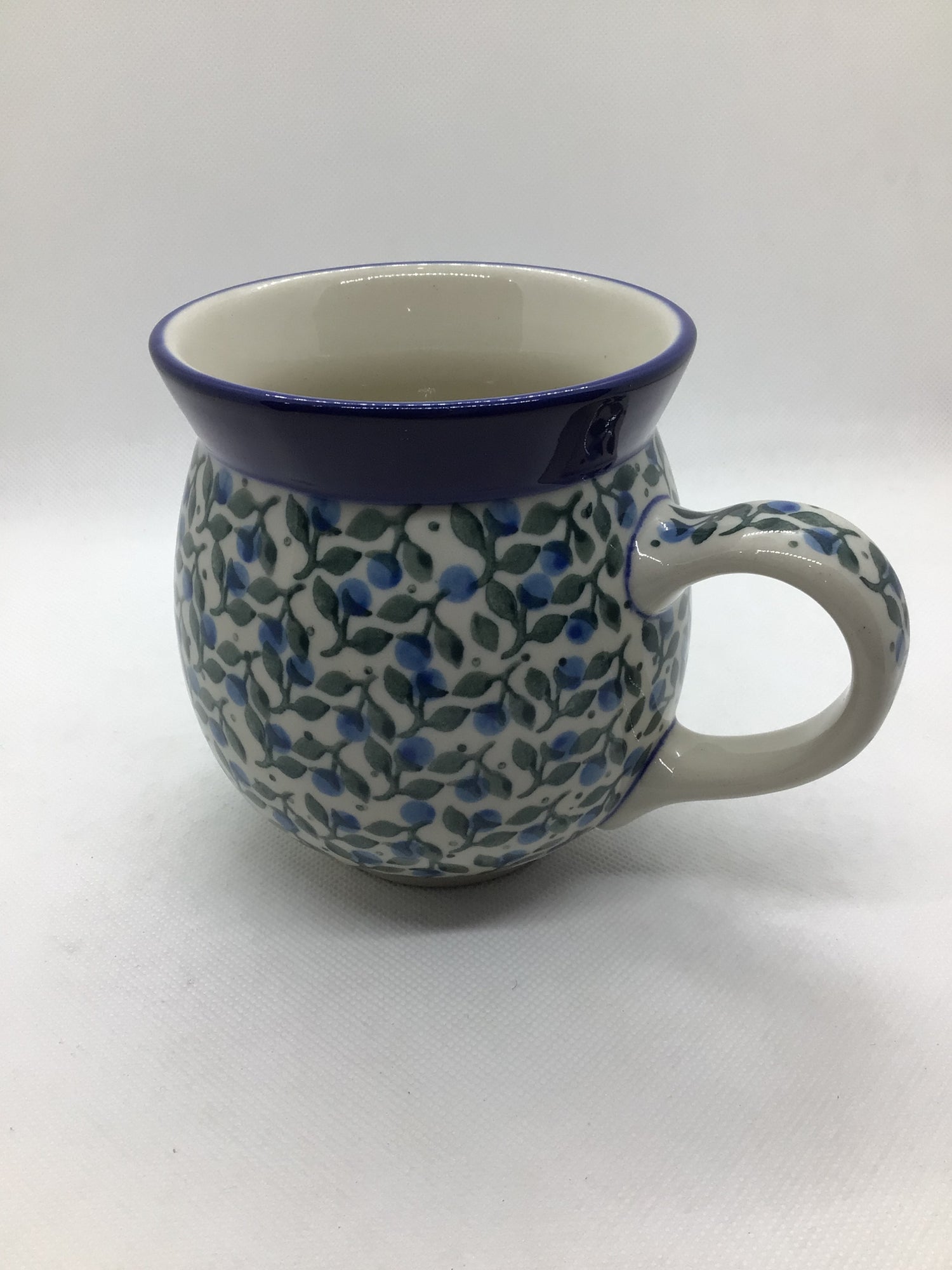 Blueberry Blossom Bubble Mug 16 oz.
