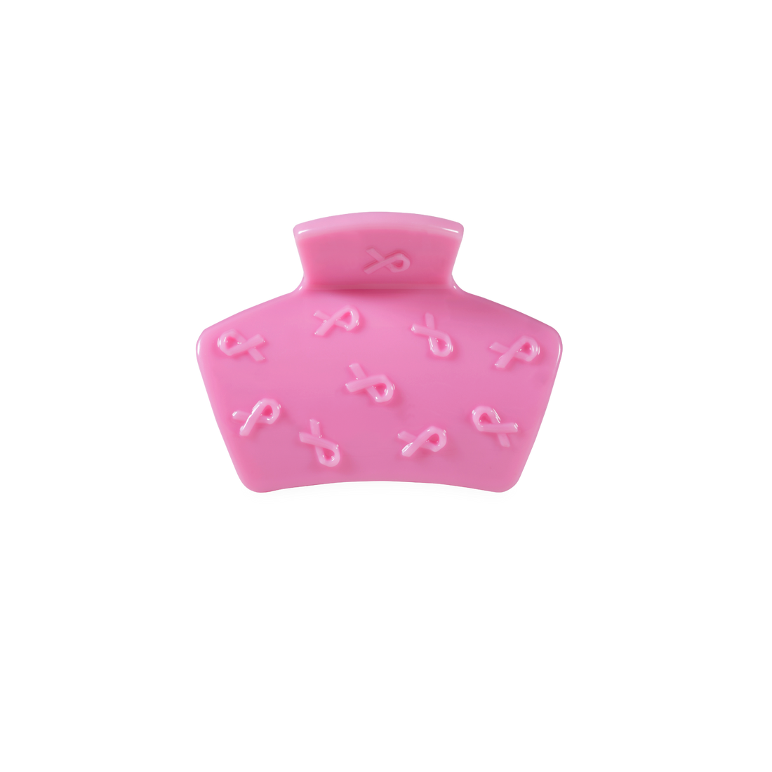 TELETIES - Classic | Pink Ribbon | Petite | Claw Clip
