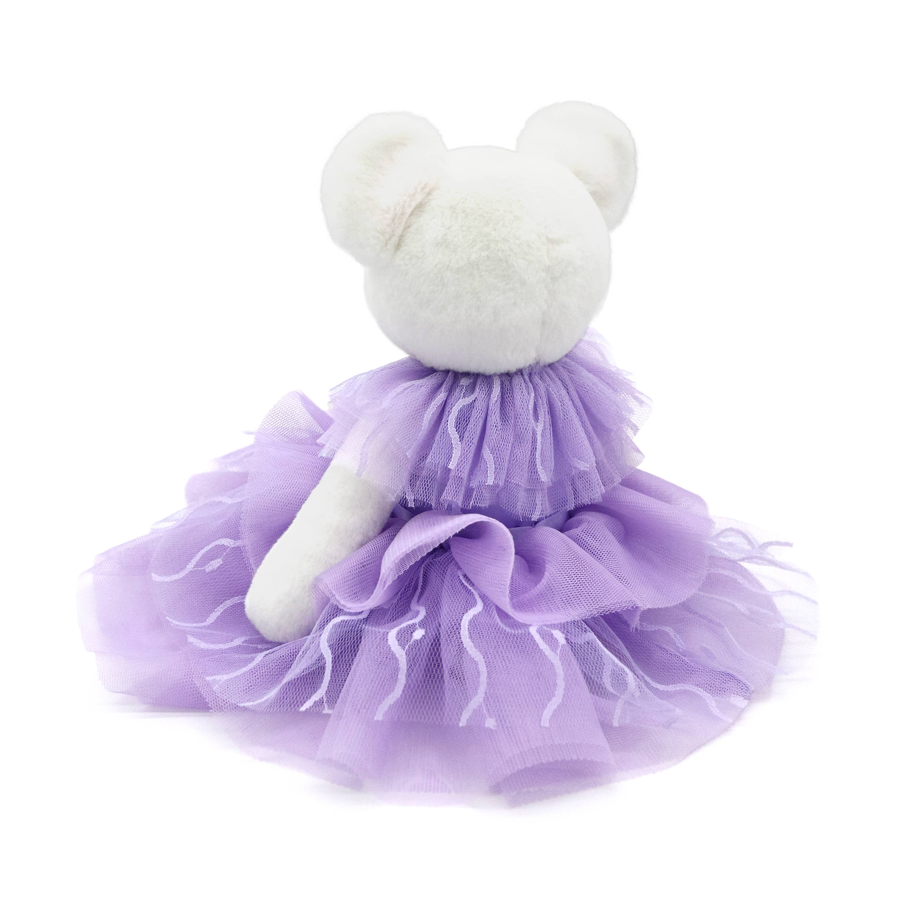 Claris The Chicest Mouse In Paris - 12&quot; Lilac Plush Toy