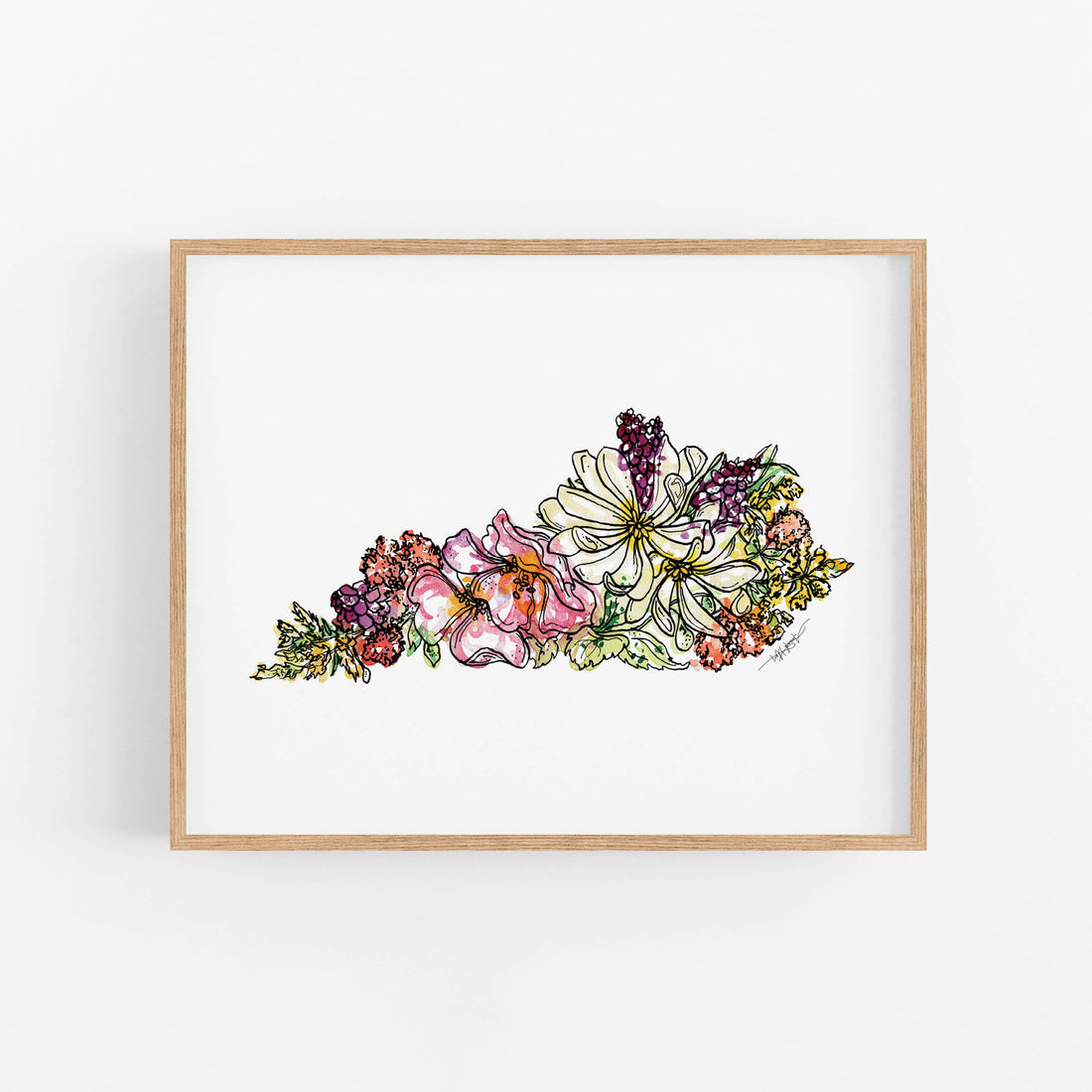 Amanda Klein Co. - Kentucky Wall Art Print