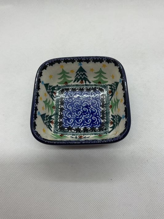 Christmas Trees Square Ramekin