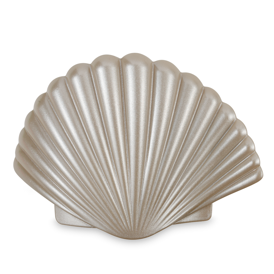 TELETIES - Shimmering Shell | Large | Flat Hair Clip