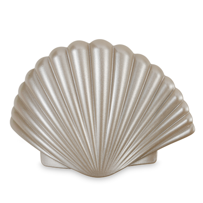 TELETIES - Shimmering Shell | Large | Flat Hair Clip