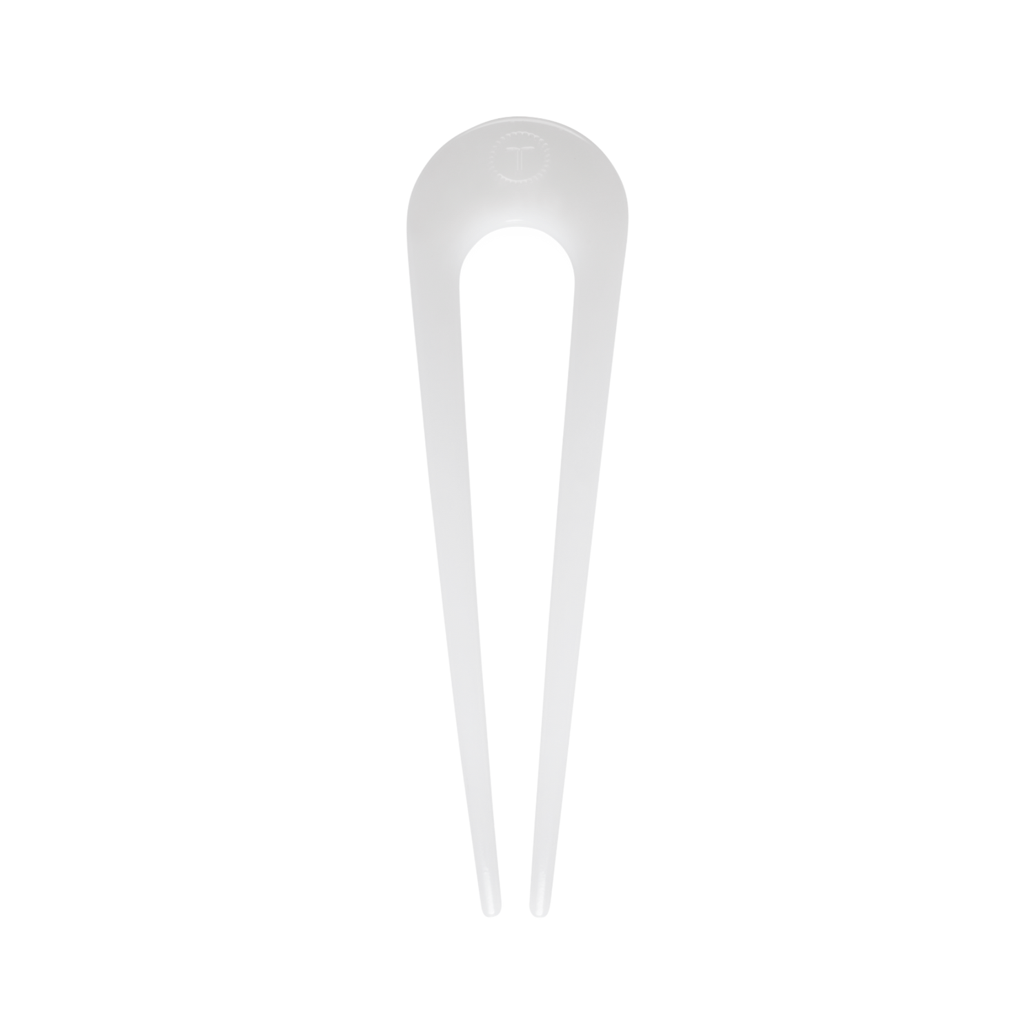 TELETIES - French Hair Pin Coconut White