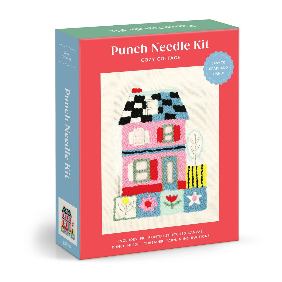 Chronicle Books - Cozy Cottage Punch Needle Kit