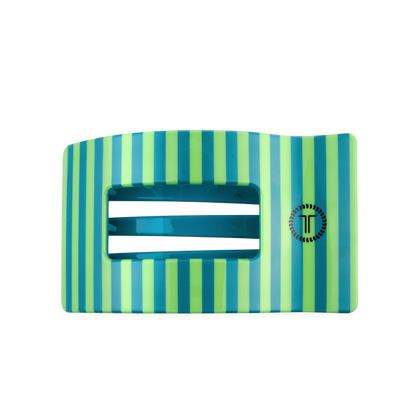 TELETIES - Cabana Cutie | Large | Flat Rectangle Hair Clip